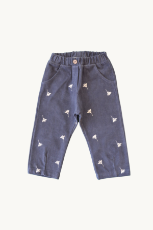 pantaloni din velvet - Zelie