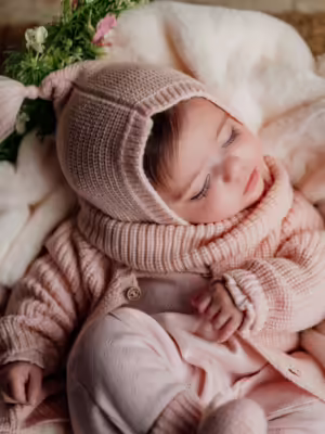 cǎciulǎ din tricot | love of my life | soft pink