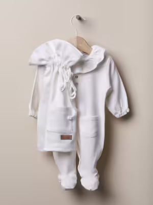 Pijama salopetǎ cu husǎ de cǎlǎtorie | sweet night | pearl