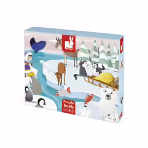 PUZZLE TACTIL - VIATA PE GHEATA